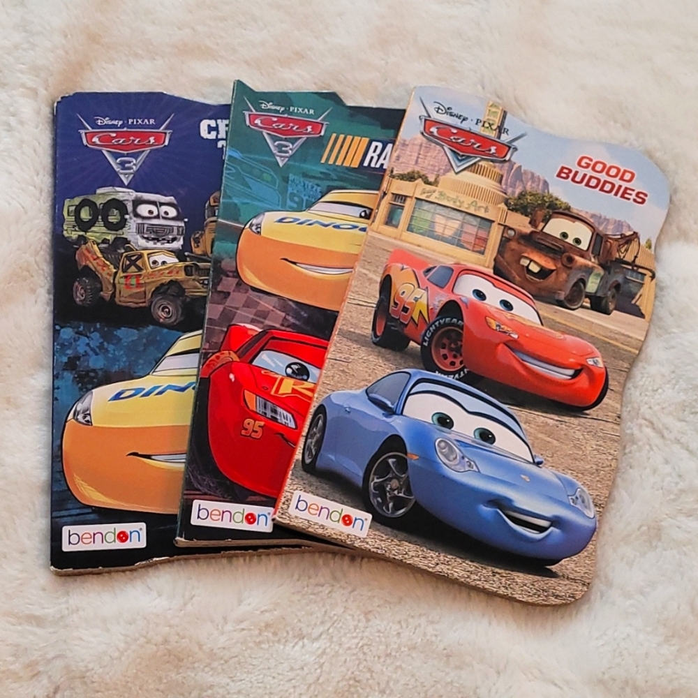 Three cars books